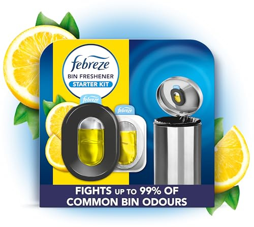 Febreze Bin Freshener Starter Kit Citrus 1 Holder + 2 Refills 2x4.88ML