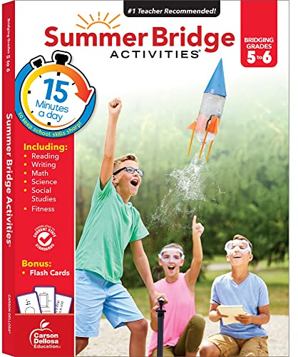 Summer Bridge Activities, Grades 5 - 6: Volume 7