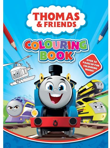 Alligator Books Thomas & Friends Malbuch A4 - DIN A4 - für Kinder - Thomas the Tank Engine - Buch
