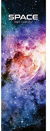 Space – Weltraum – Slimline-Kalender 2023: Original Gifted Stationery Kalender – Slimline [Mehrsprachig] [Kalender]