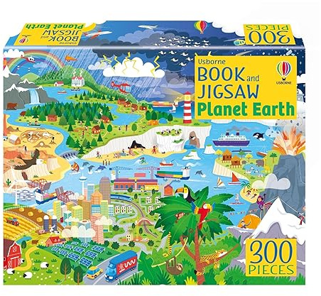 Usborne Book and Jigsaw Planet Earth