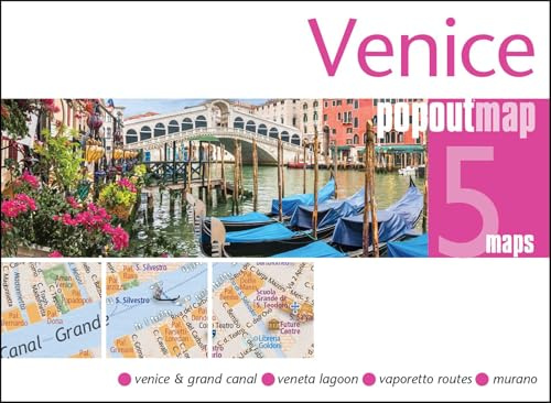 Venice PopOut Map: Pocket size, pop up city map of Venice (PopOut Maps)