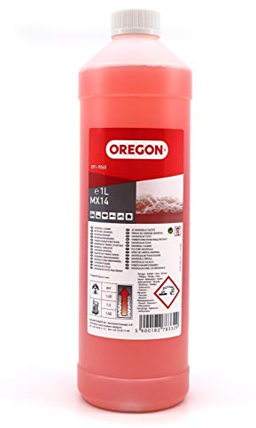 Oregon MX-14 Spray Nettoyant Biodégradable, Universel et Non Toxique, Élimine Saleté, Graisse et Peinture des Vêtements, Outils et Équipements, Bouteille 1 L (O91-9060)