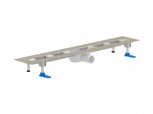Dallmer Duschrinne CeraLine Nano F 700mm, 523501, DN 50 Bauhöhe 68mm