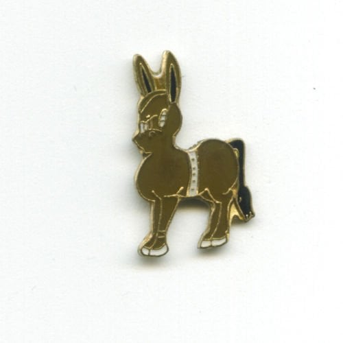Donkey Esel Mulis Maultier Nordafrika Badge Button Pin Pins Anstecker 326