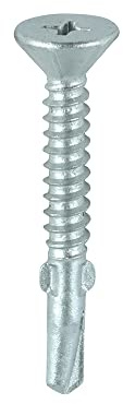 TIMCO Self Drilling Screws - 4.8 x 38 - Zinc - Box of 200