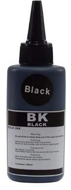 InkLab Universal Refill Ink For Brother/Canon/Epson Black 100ml
