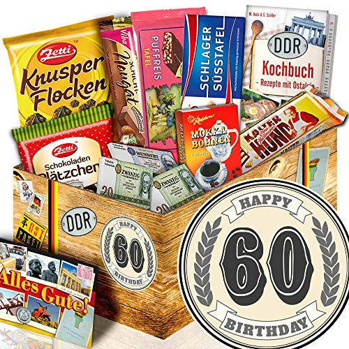 60. Geburtstag/DDR Schoko Geschenk/Geschenke Geburtstag für Sie