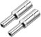 sourcing map 2 Pcs 1/4 Inch Drive 4mm 6-Point Deep Socket, Metric, Cr-V