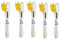 Nuzamas Sonde für K-Typ-Sensor, Thermoelement (Messfühler) und Messgerät für Temperaturbereich von -20 - 482 °C, Kabellänge 1 m, 5er-Pack