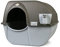 Omega Paw NRA15-1 Verbesserte Roll'n Clean Selbstreinigende Katzentoilette, regulär, Zinn