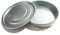 KimLab Economy Test Sieve Catch Pan and Lid for Chrome Plating Steel Frame 8/20cm Diameter Sieve