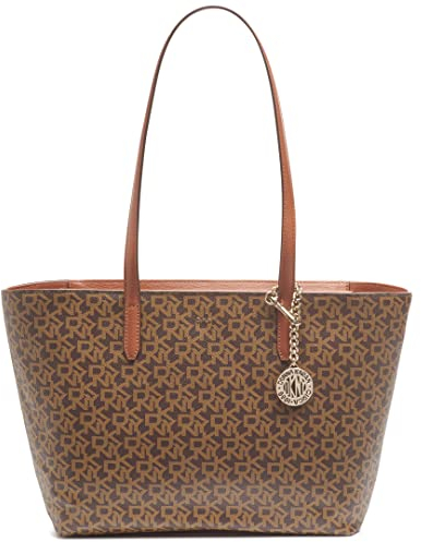 DKNY Damen Bryant Md Zip Tote, Mocha Caramel, Einheitsgröße EU