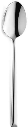 Amefa Metropole 12-teiliges Dessertlöffel-Set, Edelstahl 18/10, 192 mm lang