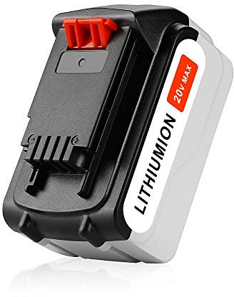 New Replacement 5000mAh 20V MAX Rechargeable Cordless Tool Battery for Black & Decker LB20 LBXR20 LB2X4020 LGC120
