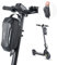 CHICLEW Scooter Tasche für Roller, Rollertasche Front Tube Bag Groß Lenkertasche Wasserfest, Vordertasche für Elektroroller Xiaomi MI Mijia M365 Sedway Ninebot E ES1/ES2/ES3/ES4 (Schwarz, 2L)