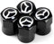 4 Stück Metall Ventilkappen für Mazda 2 Mazda 3 MS Mazda 6 CX-5 CX5 Artzma 6, Stem Luft Kappe, Ventildeckel, Luftventilkappen, Reifenventil Staubkappen, Wasserdicht