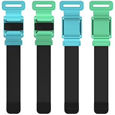 Für Switch linker und rechter kleiner Griff Handschlaufe + Beinschlaufe Set OLED-Griff verstellbare Sportgurte Zubehör