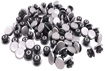 Schneekette 100PCS 8mm Spikes for Reifen, Winterreifen Spikes, Reifen Studs, Schnee Chians Ice Stud, Carbide Studs (Color Name : 100pcs)