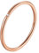 Beydodo Edelstahl Ring Frauen, Ring Personalisiert Schmal 1MM mit Zirkonia Partnerring Damen Ring Rosegold Größe 55 (17.5)