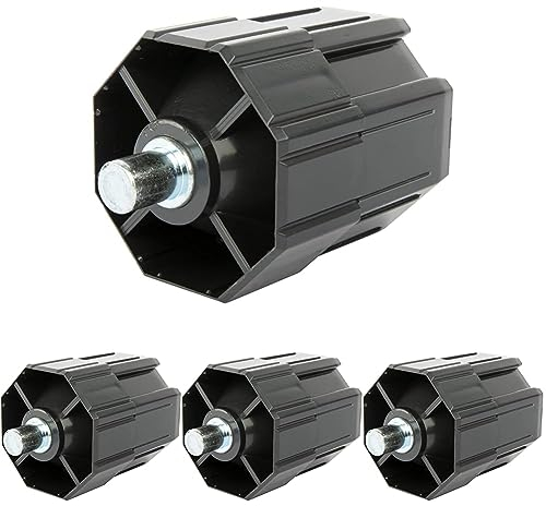 Schellenberg 80300 Walzenhülse Maxi für 60 mm Achtkantwellen, SW 60, 72 mm Länge, Bolzen 12 mm Durchmesser (Packung mit 4)