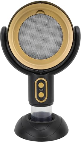 Campana Extractora Portátil, Campana Extractora de Escritorio con Extractor de 2 Velocidades, Extractor de Cocina, Recargable por USB, Larga Resistencia, Ideal para Barbacoa en