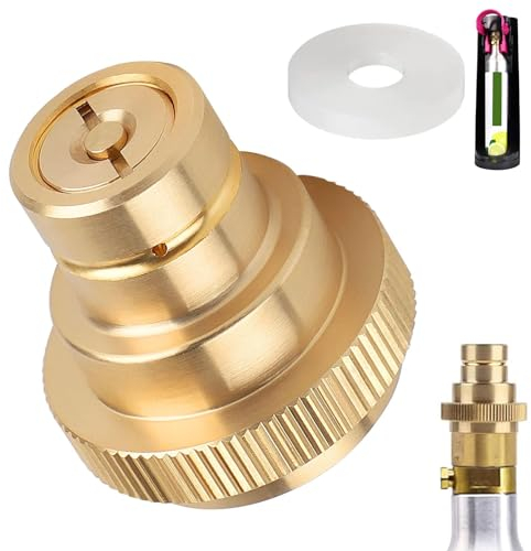 FANCYWUXI CO2 Quick-Adapter, Quick Connect Schnelladapter Kompatibel mit Duo/Terra/Art, Sodastream Adapter, für 60L Trapezgewinde