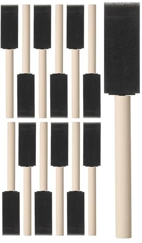 Bates - Pinceaux de peinture en mousse, pinceaux éponges, pinceaux en mousse, pinceaux en mousse pour peinture, pinceaux en mousse pour teinture, éponges de peinture, pinceaux en mousse pour Mod Podge