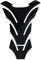 Motorrad Tankpad Motorrad Kraftstoff Tank Aufkleber Racing Gas Tank Pad Pritector Aufkleber Für Aprilia GPR April RS4 RSV4 Tuono V4 RS 50 125 150 750(Carbon Fiber 1)