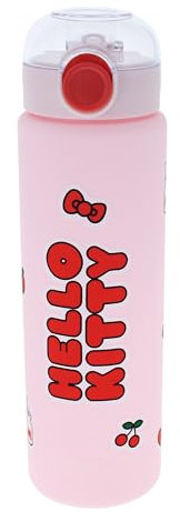 Blueprint Collections Hello Kitty Water Bottle | 700ml Capacity | Cute Bottle for School & Travel | Hello Kitty Gifts & Stationery