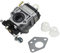 Genérico Carburador de cortadora de césped Carburador cortacésped de 43cc, 49cc, 52cc, cortadora de césped, carburadores de Motosierra, carburador de 15mm