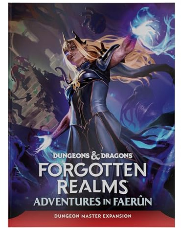 Dungeons & Dragons –Forgotten Realms: Adventures in Faerun | Spielleiter-Leitfaden | D&D-Spielleiter-Abenteuerleitfaden (Englische Version)