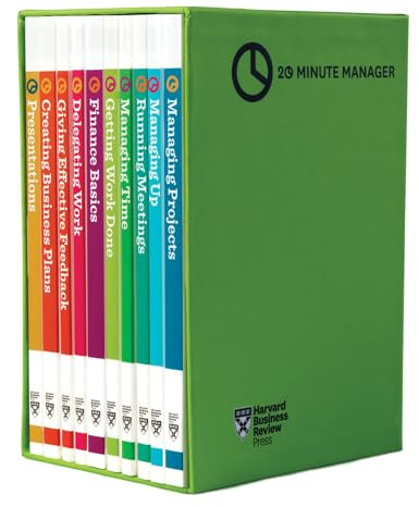 HBR 20-Minute Manager Boxed Set (10 Books) (HBR 20-Minute Manager Series)