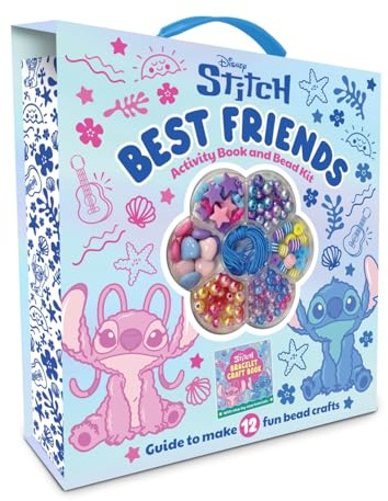 Disney Stitch: Best Friends Activity Book & Bead Kit (Make 12 Stitch bracelets!)