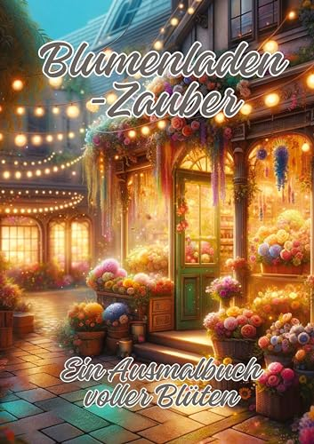 Blumenladen-Zauber: Ein Ausmalbuch voller Blüten