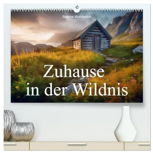 Zuhause in der Wildnis (hochwertiger Premium Wandkalender 2026 DIN A2 quer), Kunstdruck in Hochglanz: Folge mir in die Einsamkeit der Wildnis! (CALVENDO Natur)