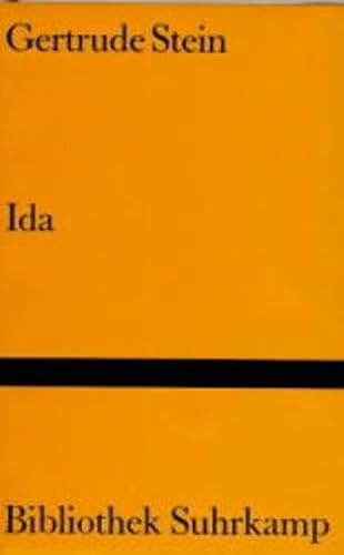 Ida: Roman (Bibliothek Suhrkamp)