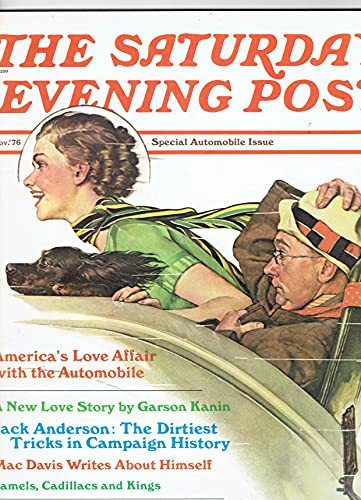 Saturday Evening Post Magazine (America & The Automobile , Jack Anderson , Mac Davis , Isaac Asimov, November 1976)
