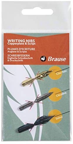 Brause J.Herbin 16501B Kalligraphie-Set, Blisterpackung