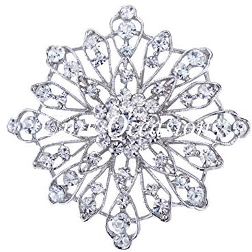 Unik Occasions Uni Anlässe 5038 Strass Kristall Brosche