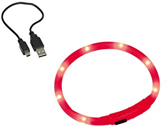 Nobby 78234 LED Lichtschlauch Visible rot, 10 mm; 40 cm