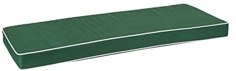 Alfresia 2 Seater Garden Bench Replacement Cushion | 8cm foam filling with breathable water resistant polyester cover and piped edges