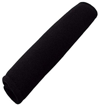 sleeri Removable Chafe Secure Guard - Chafe Guard for Dock Lines - Line Rope Chafe Guard - Rope Cable Line Protector - Boat Mooring Fender Line Boating Tubing Rope Chafe Guard, 10.63 Length (Black)