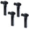 4er Set Tragbarer Wassersprüh Handventilator Schwarz inkl. Batterien Wasser Sprühnebel Sprühventilator Mini Hand Wassersprüher Ventilator Wasserzerstäuber