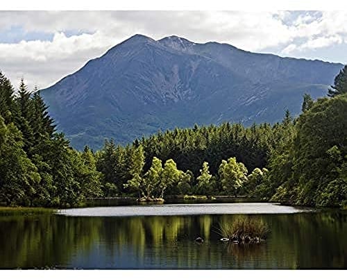 Artery8 Gillman Glencoe Lochan Highland Scotland Photo Unframed Wall Art Print Poster Home Decor Premium Hochland Schottland Fotografieren Wand Zuhause Deko