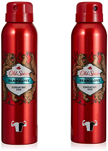 Old Spice Deo Spray 2x150ml (300ml) Bearglove 1er Pack (1 x 360 ml)
