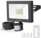 MEIKEE 25W Foco LED Exterior con Sensor de Movimiento, Blanco frío 6500K Foco Proyector LED con Control Remoto, 3 Modos, Impermeable IP66, Iluminación de Seguridad para Casa, Garaje, Patio