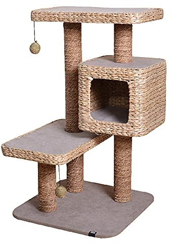 Ebi, Kratzbaum Sapa, 58 x 58 x 101 cm, Creme, Katze