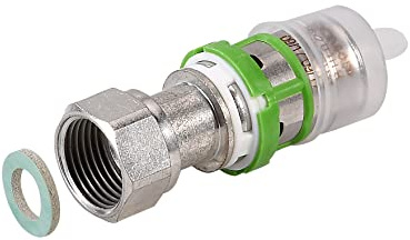 COMAP Raccord droit écrou tournant métallique pour tubes multicouche à sertir - 16x2-1/2 - Raccords MultiSkin - 7359GW1612
