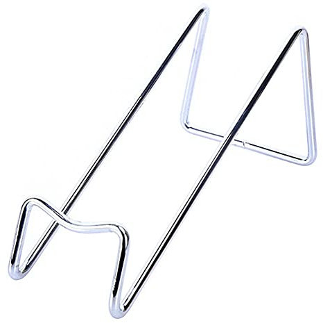 Portabottiglie da tavolo in metallo per vino singolo porta bottiglie di vino, argento (1 pezzo)